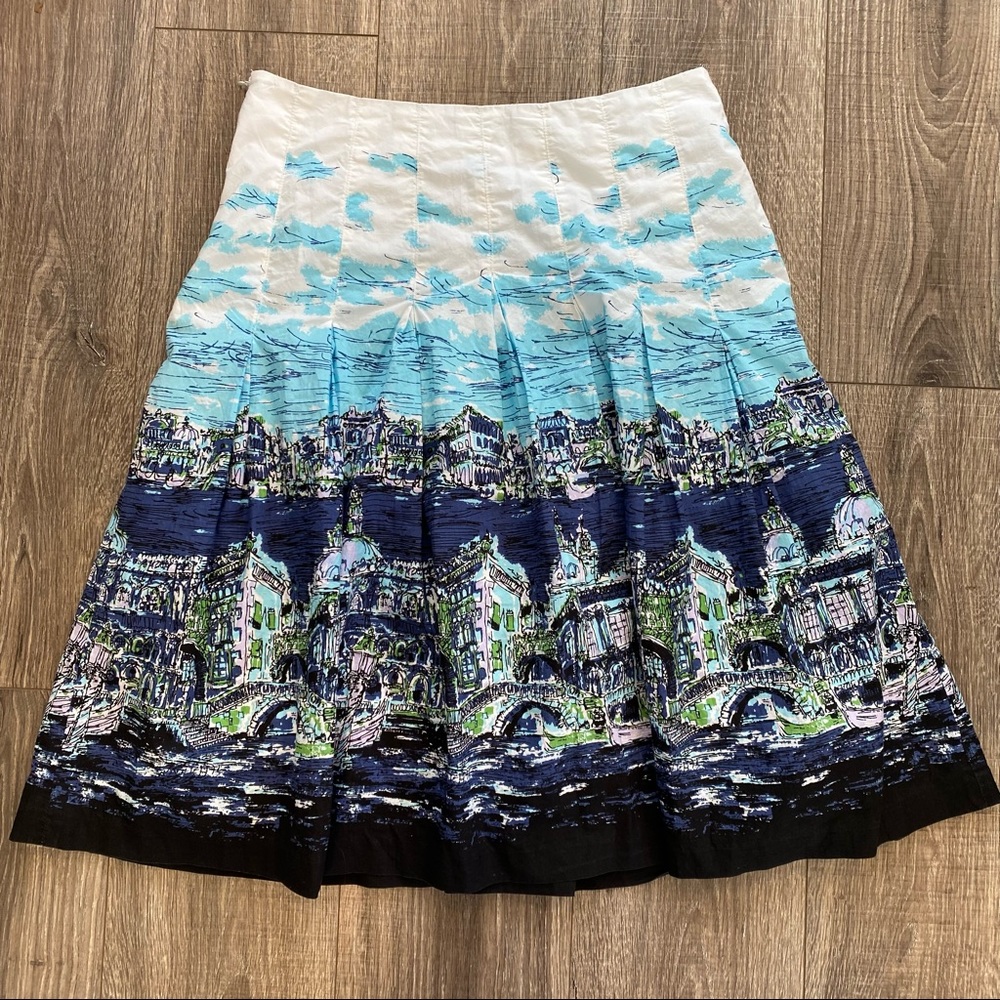 Talbots pleated skirt, sz 8